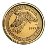 2016 Canada 1/4 oz Gold White Falcon BU