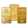 1 Gram Gold Bar (Random Brand, No Assay Card)