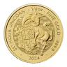 2024 UK Tudor Beasts Seymour Unicorn 1/4oz Gold Coin