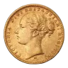 Queen Victoria "Young Head" British Gold Sovereign 1838-1887 (Random Date, Avg. Circ.)