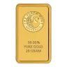 Perth Mint 20g Minted Bullion Gold Bar
