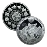2 oz Year of the Tiger Silver Round