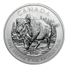 Pre-Owned 2013 Canadian Bison 1oz Silver Coin - VAT Free