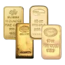 10 oz LBMA Elig. Gold Bar - Varied Mints