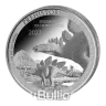 1 oz 99.99% Silver Congo Stegosaurus Coin 2023