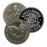 1 oz Fine Silver Round - Engelhard Prospector (Mixed Styles, Imperfect)