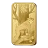 100g PAMP Gold Bar - Lunar Monkey