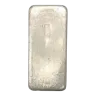 1kg Silver Vintage M&W Cast Bar
