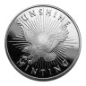 1 Oz Sunshine Mint (Mint Mark SI) Silver Eagle Round