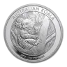 1/2oz Perth Mint Silver Koala Coin 2013 BU