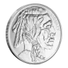 1 oz SilverTowne Buffalo Silver Round (New)