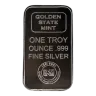 1 oz Golden State Mint Silver Bar