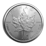 1 Oz Silver Canadian Maple Leaf - BU (Random Year)