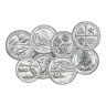 5 Oz America The Beautiful Silver Coin - BU (Random Year/Design)