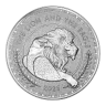 1 oz The Lion and The Eagle Silver Coin