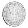 1 oz Barbados Trident Silver Coin