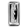 5 oz Cast-Poured Silver Bar - Bunker Bullion Bar