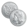 2 oz Morgan Silver Round