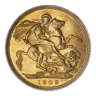 1908 Gold Sovereign Edward VII Sydney