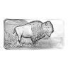 Highland Mint 10 Ounce Silver Buffalo Bar