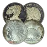 2oz Silver Round (Assorted Brands & Designs)