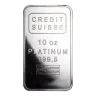 Pre-Owned 10 oz Credit Suisse Platinum Bar