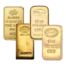 10 oz Gold Bar - Brand Varies .9999