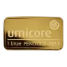 1 ounce Umicore Gold Bar