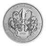 2020 2oz Canada Silver Kraken Round