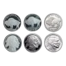 1 Oz Silver Round - Buffalo Design (Random Brand)