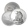 1 oz Royal Canadian Mint Silver Coins - Random Design