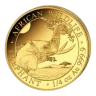 1/4 oz Somalia Elephant Gold Coin