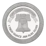Liberty Bell Stackables 1oz .999 Silver Medallion
