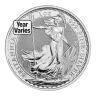 1 oz Great Britain Silver Britannia .999 (Year Varies)