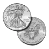 1 oz .999 Fine Silver Coin - U.S. Mint Eagle (Mixed Dates, Imperfect)