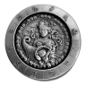 1 oz .999 Fine Silver Zodiac Round - Virgo the Virgin (Aug 23rd - Sep 22nd)