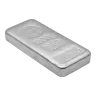 1kg (1000g) Silver Cast Royal Mint Refinery RMR Bar with Certificate