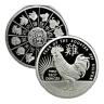 2 oz Year of the Rooster Silver Round