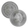 2 oz Aztec Calendar Silver Round