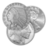 1/10 oz Silver Rounds - Design Our Choice