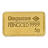 5g Gold Bar Degussa - Pre-Owned