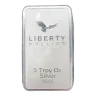 Liberty Bullion Minted Silver Bar 5oz