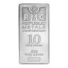 10 oz Republic Metals Silver Bar