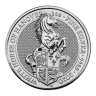 2020 U.K. 5 Pound 2 oz Silver Queens Beast White Horse of Hanover Brilliant Uncirculated