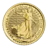 1/10 oz Gold Britannia Coin - Random Year - Royal Mint .9999 Au