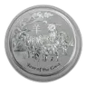 2015 Australia 2 oz Silver Lunar Goat BU
