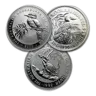 Australia 1 oz Silver Kookaburra BU (Random Year) Abrasions