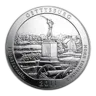 2011 5 oz Silver ATB Gettysburg National Military Park, PA