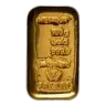 100g Gold Bar Metalor Cast - Pre-Owned