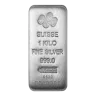 1 Kilo PAMP Suisse Silver Bar